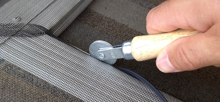 metal screen door repair in Clearlake