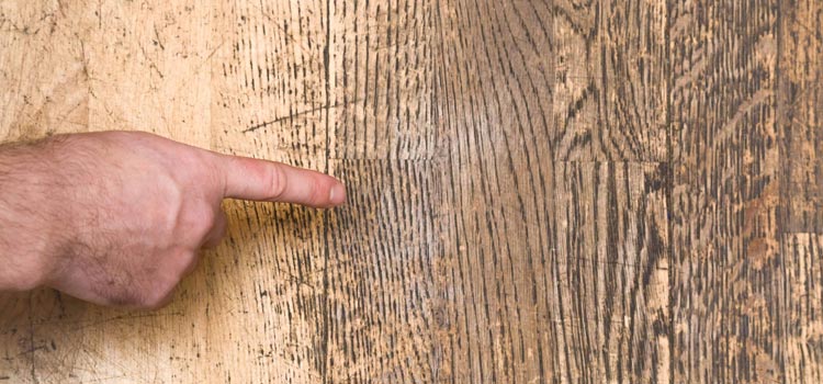 Wood Door Scratch Repair in Clearlake